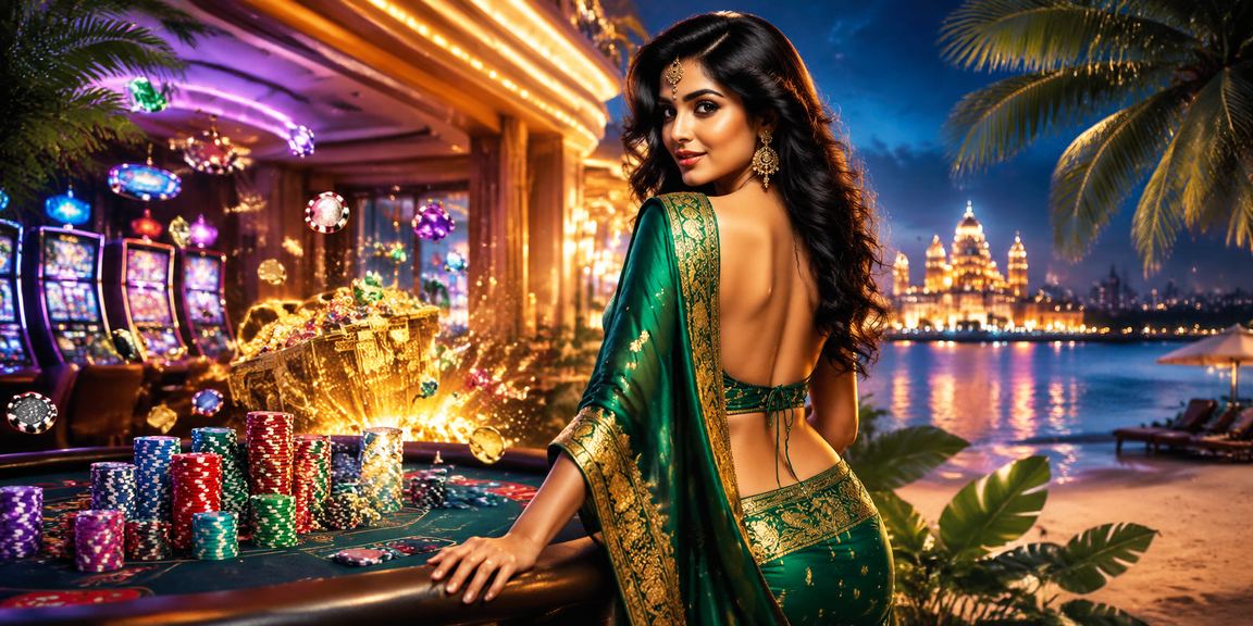 Indian woman enjoying online gaming with secure privacy