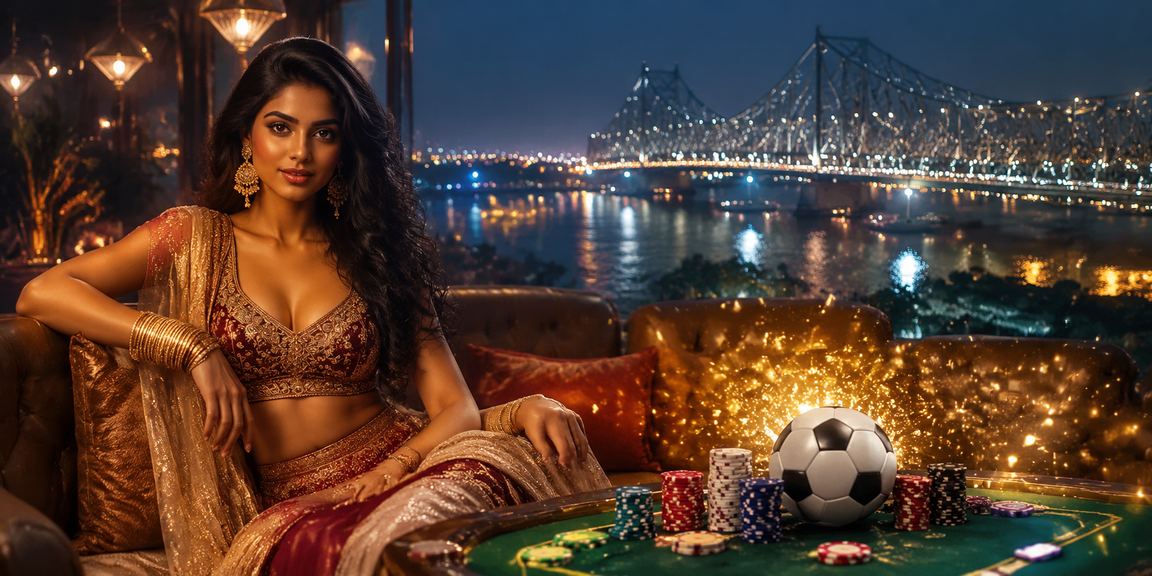 VIP enjoying exclusive sports betting experience at Kolkata